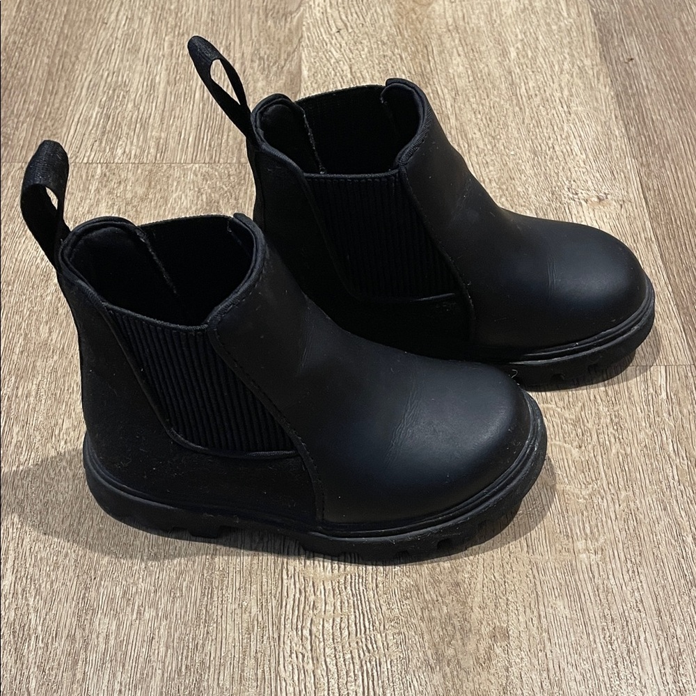 Kids Native Kensington Boots, Black Size 9